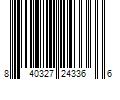 Barcode Image for UPC code 840327243366