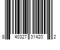 Barcode Image for UPC code 840327314202