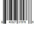 Barcode Image for UPC code 840327315766