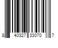 Barcode Image for UPC code 840327330707