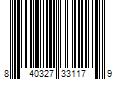 Barcode Image for UPC code 840327331179