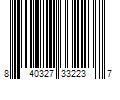 Barcode Image for UPC code 840327332237