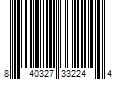 Barcode Image for UPC code 840327332244