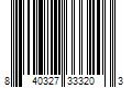 Barcode Image for UPC code 840327333203