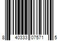 Barcode Image for UPC code 840333075715