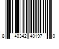 Barcode Image for UPC code 840342401970