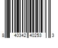 Barcode Image for UPC code 840342402533