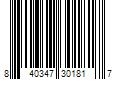 Barcode Image for UPC code 840347301817