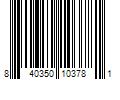 Barcode Image for UPC code 840350103781