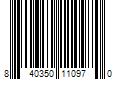 Barcode Image for UPC code 840350110970