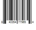 Barcode Image for UPC code 840354779654