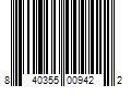 Barcode Image for UPC code 840355009422