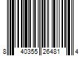 Barcode Image for UPC code 840355264814