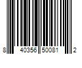 Barcode Image for UPC code 840356500812