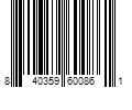 Barcode Image for UPC code 840359600861