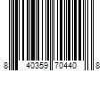 Barcode Image for UPC code 840359704408