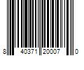 Barcode Image for UPC code 840371200070