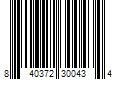 Barcode Image for UPC code 840372300434