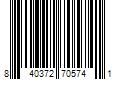 Barcode Image for UPC code 840372705741