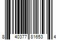 Barcode Image for UPC code 840377816534