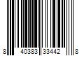 Barcode Image for UPC code 840383334428