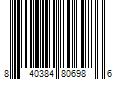 Barcode Image for UPC code 840384806986