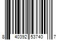 Barcode Image for UPC code 840392537407