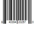 Barcode Image for UPC code 840394202570