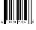 Barcode Image for UPC code 840394203560