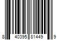 Barcode Image for UPC code 840395814499