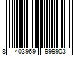 Barcode Image for UPC code 8403969999903