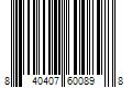 Barcode Image for UPC code 840407600898