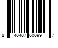 Barcode Image for UPC code 840407600997