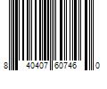 Barcode Image for UPC code 840407607460