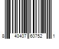 Barcode Image for UPC code 840407607521