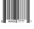 Barcode Image for UPC code 840408177771