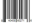 Barcode Image for UPC code 840408602716