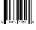 Barcode Image for UPC code 840412293108