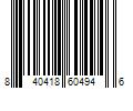 Barcode Image for UPC code 840418604946