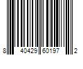 Barcode Image for UPC code 840429601972