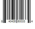 Barcode Image for UPC code 840435600334