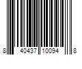 Barcode Image for UPC code 840437100948