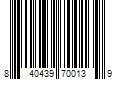 Barcode Image for UPC code 840439700139