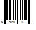 Barcode Image for UPC code 840439700214