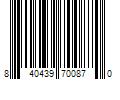 Barcode Image for UPC code 840439700870