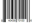 Barcode Image for UPC code 840439701006