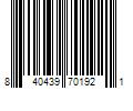 Barcode Image for UPC code 840439701921