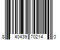 Barcode Image for UPC code 840439702140