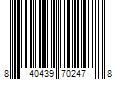 Barcode Image for UPC code 840439702478