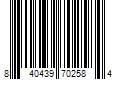 Barcode Image for UPC code 840439702584